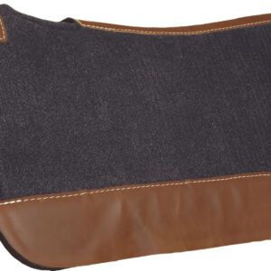 1712 D Blue Horse Felt Contoured Pad