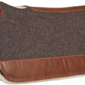 4407 H Blue Horse Contoured Wool Pad