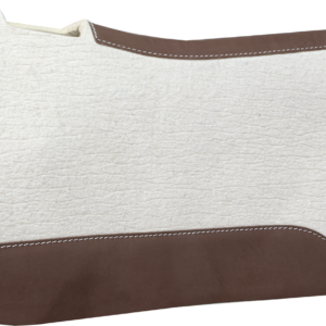 4694 Y Blue Horse Pressed Wool Contoured Pad